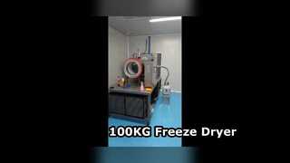 Industrial Freeze Dryer 100KG Shelf Life
