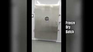 Industrial Freeze Dryer Batch