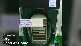 Home Freeze Dryer Preserves Food Long Lasting