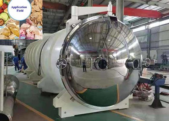 1000Kg Food Fruit Vacuum Freeze Drying Machine Within 133pa
