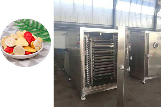 304 SUS Industrial Freeze Dryer With  Refrigeration System