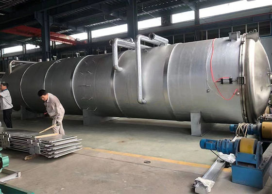 Air Cooling Vacuum Food Dryer 100kg/Batch Bitzer Refrigeration Stystem