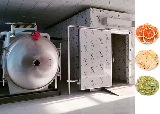 Stainless Steel Vacuum Freeze Drying Machine 200 KG/Batch
