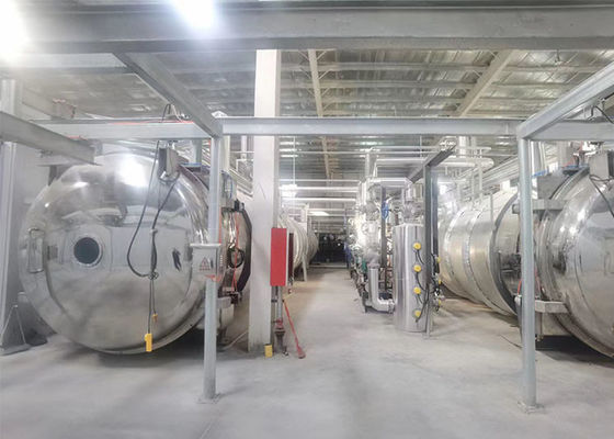 300kg/Batch Vacuum Freeze Drying Machine Air Cooling