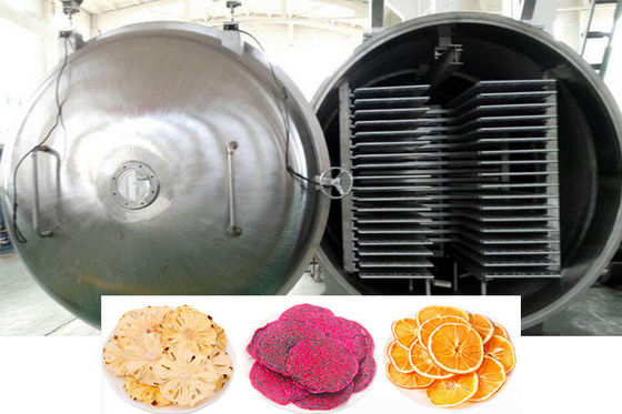 100-200kg Lyophilizer Freeze Dryer PLC Control Electric Heating