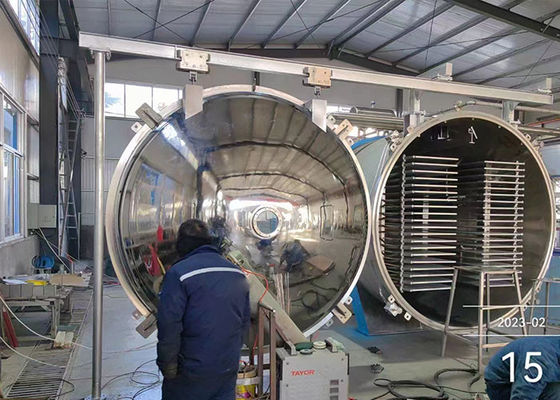 Food Vacuum Industrial Freeze Drying Equipment Fruits Vegetables Meat