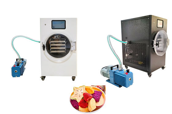 PLC Control 10Kg Home Freeze Dryer Medium Temperature Range -50C To 50C