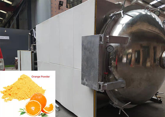 Food Freeze Dry Breast Milk Machine 100kg/Batch Electric Heating