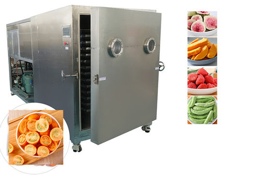 Sublimation Industrial Food Vacuum Freeze Dryer Air Cooling
