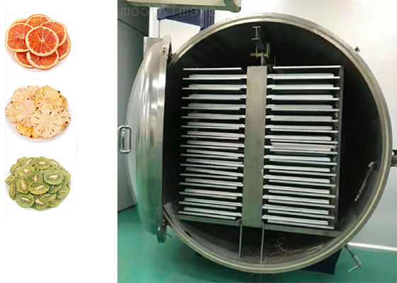 Electric Heating Food Vacuum Freeze Drying Machine -40C-80C
