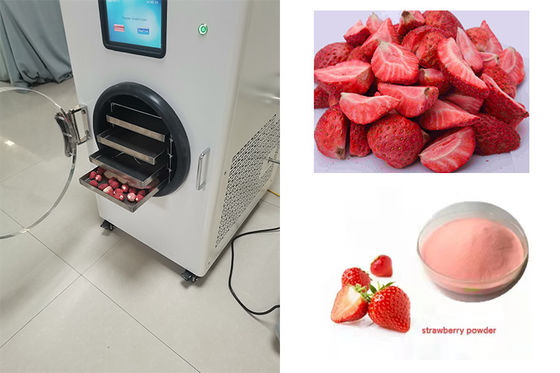 6kg Mini Freeze Dryer PLC Control  Electric Heating
