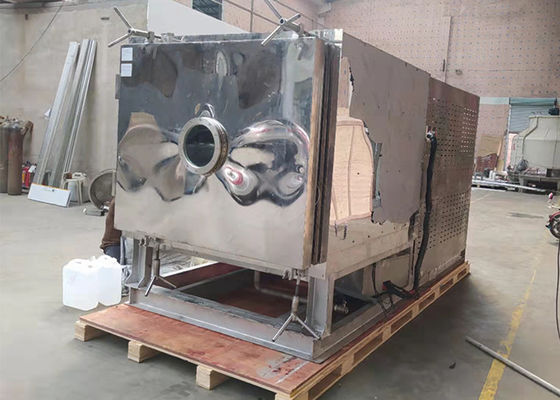 100Kg Food Vacuum Freeze Dryer Water Cooling Vacuum Chamber