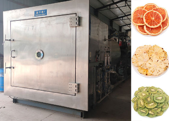 Industrial Vacuum Freeze Dryer 200kg/Batch Air Cooling
