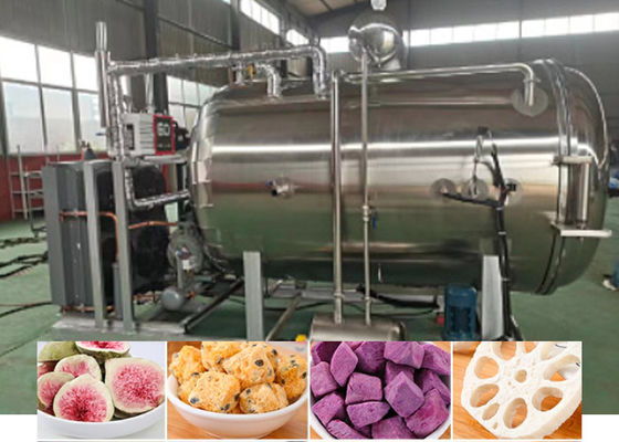 304 Stainless Steel Vacuum Freeze Dry Fruit Machine 100KG