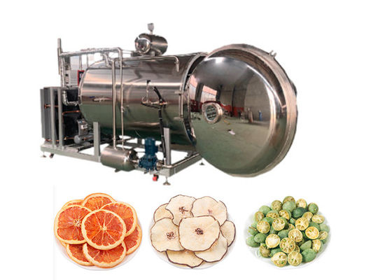 25KW Electric Heating Food Freeze Dryer PLC Control