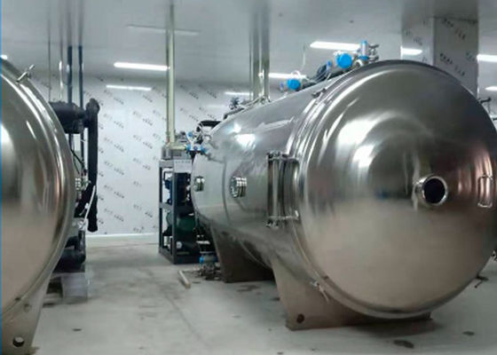 Electric Heating Vacuum Freeze Drying Machine 100kg/Batch