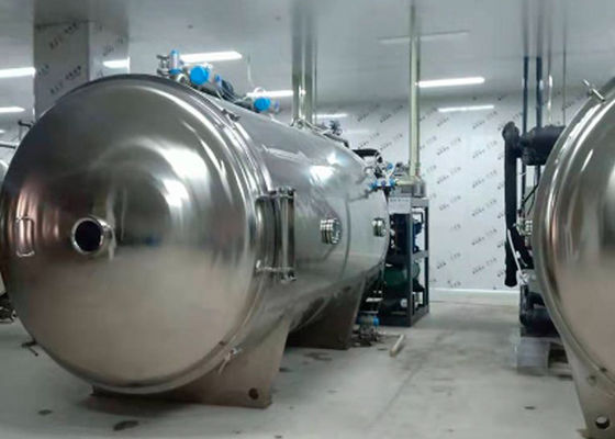 100KG/Batch Food Industrial Freeze Dryer Machine