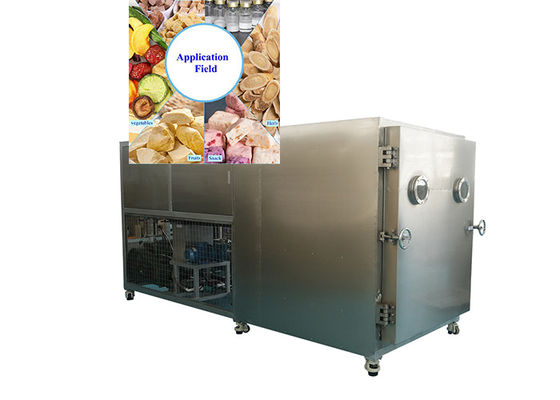 500kg Food Vacuum Freeze Dryer With Refcom Refrigeration System