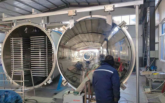 Custom Food Vacuum Freeze Dryer Large Commercial Lyophilizer