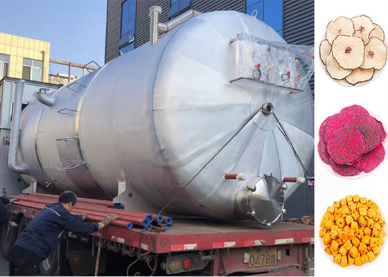 PLC Large Food Industrial Freeze Dryer Machine 220V/380V/3PH
