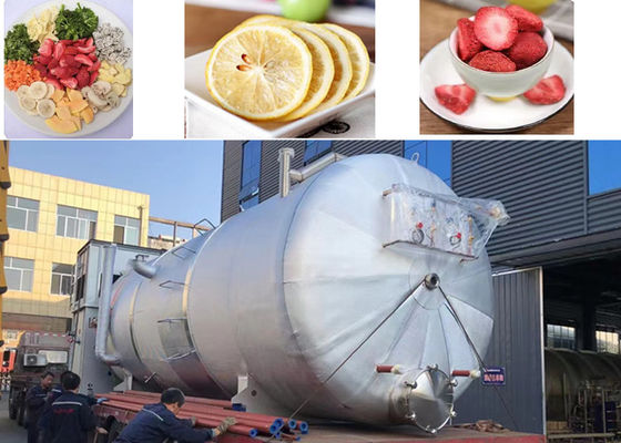 300Kg 1000Kg Industrial Freeze Dryer Pet Food Drying Machine