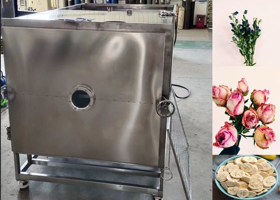 Air Cooled Food Vacuum Freeze Dryer with ≤10Pa Vacuum Degree