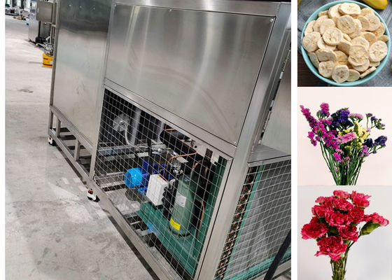 200Kg Food Freeze Dryer Machine Leybold Refrigeration System