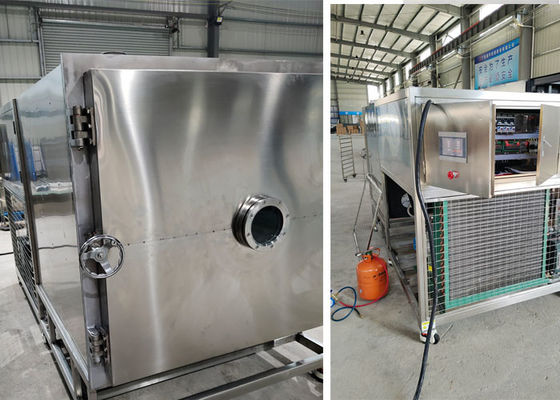 Electric Heating Vacuum Freeze Drying Machine 100Kg 200Kg/Batch