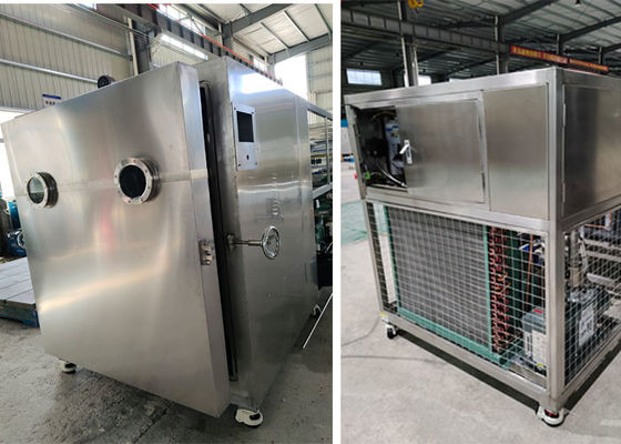 PLC Controlled Lyophilizer Freeze Dryer With 304 SUS Vacuum Chamber
