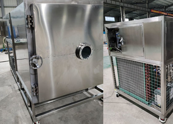 PLC Controlled Food Freeze Dry Machine With Air Cooling Method
