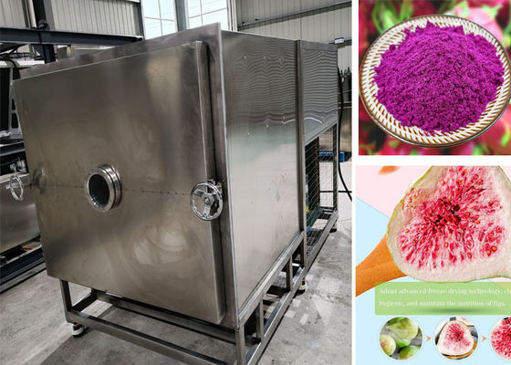 Compact Air Cooled Food Candy Vacuum Freeze Dryer Machine