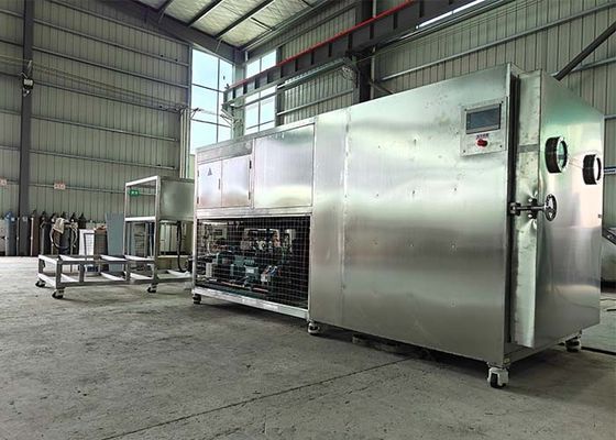 Temperature -50C- 80C PLC Touch Screen Freeze Dryer Fruit Machine