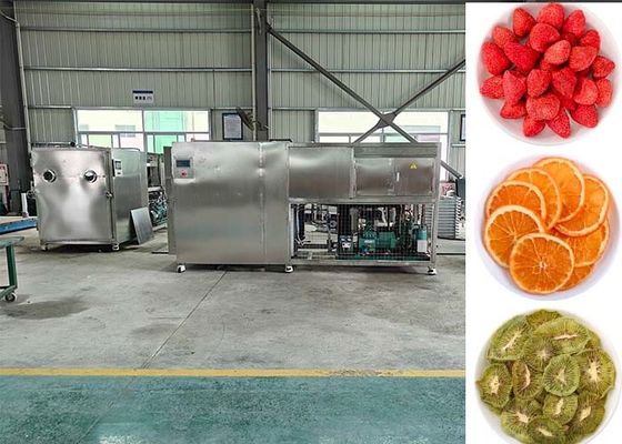 -50~80C Electric Heating Lyophilizer Freeze Dryer With Air Cooled
