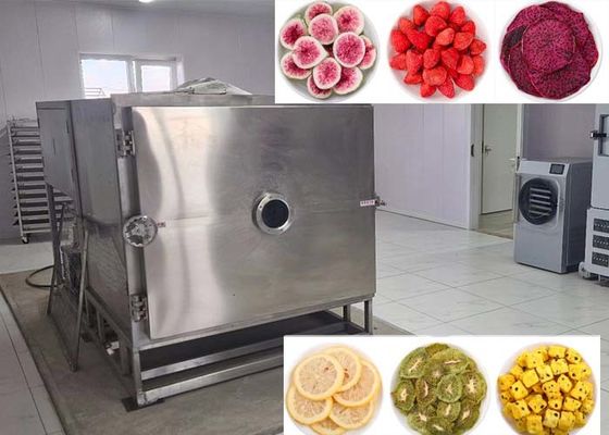 Automatic 35KW Electric Heating Silicon Vegetable Freeze Dryer with 18~22hrs Freeze Drying Time per Batch