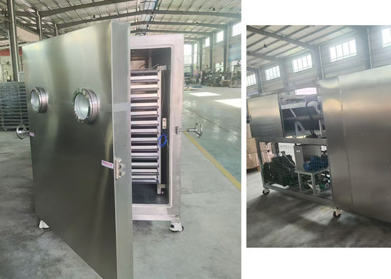 Intelligent PLC Control Freeze Dryer Machine With BITZER Refrigeration Unit