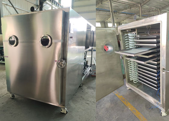 100Kg 200Kg 300Kg Food Vacuum Freeze Dryer Leybold Refrigeration System