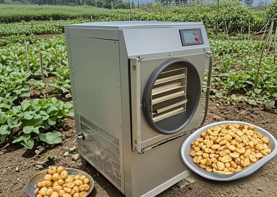 Industrial Freeze Dryer For Candy Fruit Juice Milk Food Lyophilization