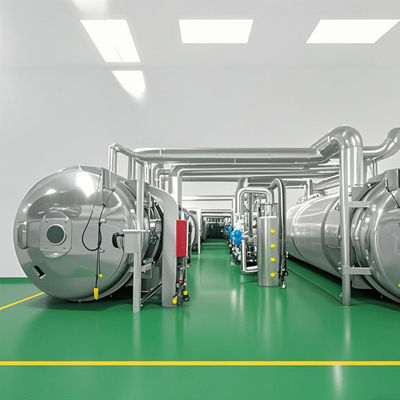 Heavy Duty Freeze Dryer 1000kg Commercial Grade Lyophilizer For Meat / Fruit