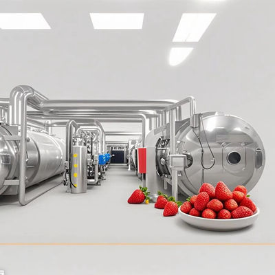 Industrial Lyophilizer 500kg Continuous Freeze Drying System for Herbs