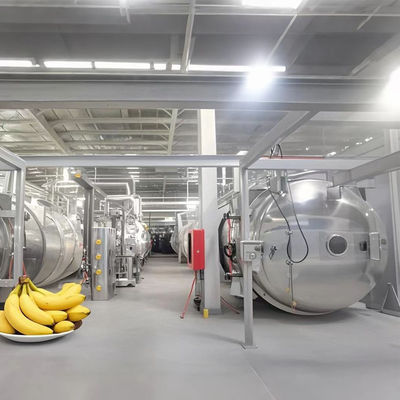 500kg Stainless Steel Freeze Dryer Industrial Lyophilization Unit CE Certified