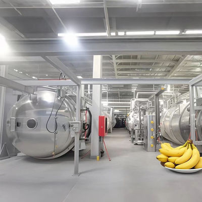 1 Ton Batch Industrial Scale Freeze Dryer Energy Efficient Commercial Drying System