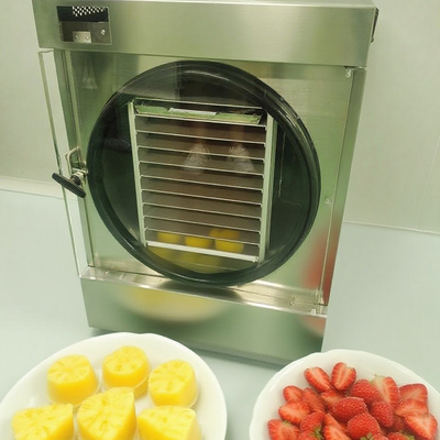 Stainless Steel Lyophilizer with Bosch Pump - FDA Certified Freeze Dryer