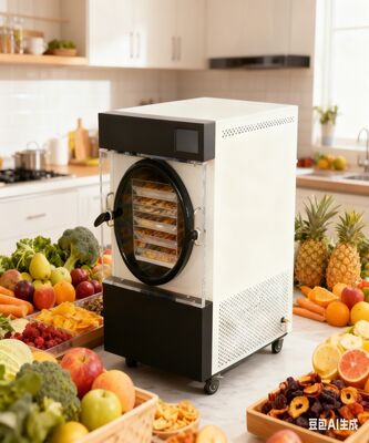 Premium Home Freezing. Stainless Steel Chamber, Oil-Free Pump. Efficient, Quiet & Built to Last