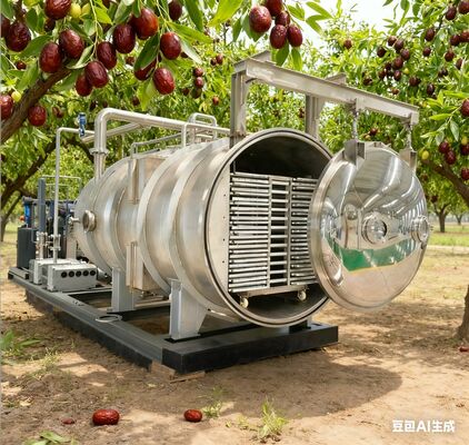 Industrial 100kg Freeze Dryer: High Efficiency, Low Operating Cost. Perfect for Bulk Meat, Seafood & Ingredients