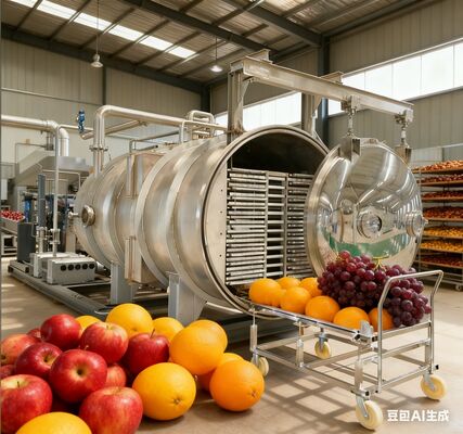 Industrial 200kg Freeze Dryer: High-Capacity, Commercial-Grade for Bulk Food &  Production