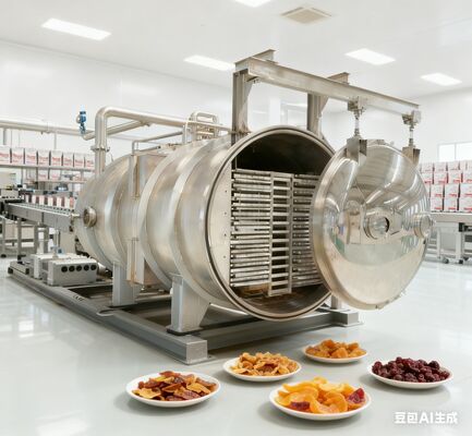 Heavy-Duty 180KG Lyophilizer for Industrial Use Featuring Stainless Stee  Construction & Precise Temperature Control for Consistent Quality