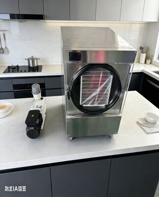 Make Healthy Snacks & Emergency Food!   Compact Freeze Dryer for Home Use, Easy to Operate