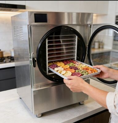 Preserve Garden Harvests & Leftovers!  Personal Food Freeze Dryer with Automatic Cycle