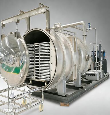 Achieve Premium Quality at Scale: Our 100KG Industrial Freeze Dryers Perfectly Preserve Pharma, Food & Nutraceutical Ingredients.