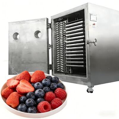 Automatic Vacuum freeze-drying machine powered by 220V 380V 3PH ideal for  food and chemical drying applications